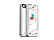 Mophie Space Pack iPhone 5s 5 Case with 32GB Extra Storage Extra Battery Life White