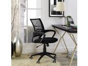 LexMod Twilight Mesh Office Chair Black