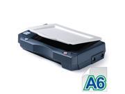 Avision AVA6 Color Flatbed CCD 600dpi Scanner A6 4.13 x 6.8 inOne Press
