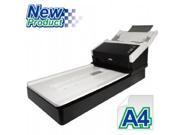 Avision AD250F Color Duplex 80ppm 160ipm CCD 600dpi Flatbed ADF Scanner 9.5 x 14 LED Instant On One Press