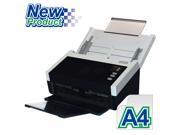 Avision AD250 Color Duplex 80ppm 160ipm CCD 600dpi Sheetfed Scanner 8.5 x 14 LED Instant On One Press