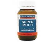 SUPER MULTI 60 TABS A balanced blend of Vitamins and Minerals.