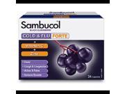 Sambucol Cold Flu Forte 24 Capsules