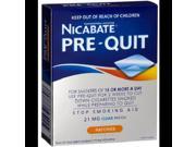 Nicabate PreQUIT patches x 14