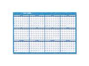 Recycled Horizontal Erasable Wall Planner 48 x 32.