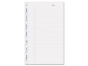 MiracleBind Notebook Ruled Paper Refill 8 x 5 White 25 Sheets Pack
