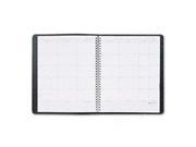 Recycled Monthly Planner Black 8 x 10.