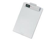 Redi Mate Aluminum Storage Clipboard 1 Capacity Holds 8 1 2w x 12h Silver