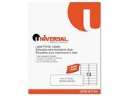 Laser Printer Permanent Labels 1 1 3 x 4 Clear 700 Box