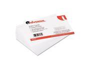 Ruled Index Cards 4 x 6 White 100 Pack