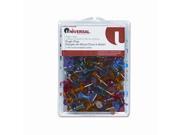 Colored Push Pins Plastic Gemstone 3 8 100 Pack