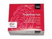 Inkless Fingerprint Pad 2 1 4 x 1 3 4 Black Dozen