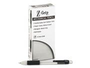 Z Grip Mechanical Pencil 0.70 mm Clear Barrel 12 Pack