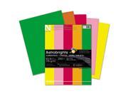Astrobrights Colored Card Stock 65 lbs. 8 1 2 x 11 Assorted 250 Sheets