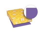 Astrobrights Colored Card Stock 65 lbs. 8 1 2 x 11 Gravity Grape 250 Sheets