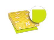 Astrobrights Colored Card Stock 65 lbs. 8 1 2 x 11 Terra Green 250 Sheets