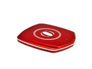 OREI Wireless Charger Charging Pad Station for Samsung S6 S6 Edge Nexus 4 5 6 7 and All Qi Enabled Devices Frustration Free Packaging RED