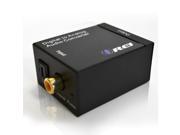 OREI DA9 Digital Optical Coax Coaxial Toslink to Analog RCA L R Audio Converter