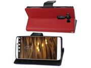 Reiko Leather Wallet Free Stand Case For Alcatel LG H961N H900 VS990 H901