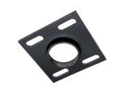 Peerless Mounting Component Ceiling Plate Cold Rolled Steel Black