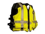 MUSTANG SURVIVAL MV1254T3 S M Mustang High Visibility Industrial Mesh Vest SM MED Yellow Black