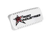 RIGID RIG 31196 SR Q Light Cover White MFG 31196 made from a durable polycarbonate plastic snap on and off perfect for states that require covers on acces