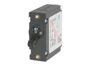 BLUE SEA SYSTEMS BS 7204 Circuit Breaker A Series single pole black toggle switch 10A AC DC MFG 7204 Magnetic hydraulic operation panel mount with 5 8
