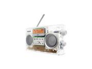 SANGEAN PR D5CL Clear AM FM RBDS Portable Digital Tuning Radio with 10 Memory Pre sets Auto Seek Backlit LCD Display