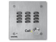VIKING ELECTRONICS W3000 EWP HANDSFREE DOORBOX STAIN STEEL W ENHANCED WEATHER PROTECTION