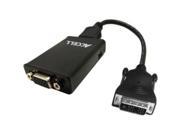 Accell Corporation J129B 004B DVI D TO VGA ADAPTER 1 x DVI D Dual Link Male Digital Audio Video 1 x Female USB 1 x HD 15 Female VGA