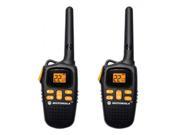 MOTOROLA MD207R TALKABOUT 2WAY RADIOS20MILE BLACK NIMH CHARGER