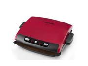 APPLICA GRP95R George Foreman 6 Serving Removable Plate Grill with red finish