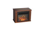 WORLD MARKETING EMF160 Comfort Glow The Mini Hearth Electric Fireplace Wood Grain