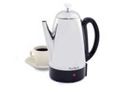 FOCUS ELECTRICS 54159 12 Cup Stainless Steel Percolator