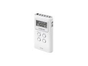 SANGEAN DT 120 AM FM Stereo PLL Synthesized Pocket Receiver.