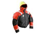 FIRST WATCH AB 1100 RB XL First Watch AB 1100 Flotation Bomber Jacket Red Black X Large
