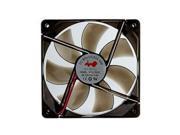 IN WIN FAN 12CM TRANSPARENT BLAC 120mm LED Fan Black and Red