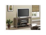 MONARCH I 3528 DARK TAUPE RECLAIMED LOOK 48 L TV CONSOLE