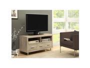 MONARCH I 3200 NATURAL RECLAIMED LOOK 48 L TV CONSOLE WITH 3 DRAWERS