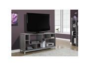 MONARCH I 2578 DARK TAUPE RECLAIMED LOOK 60 L TV CONSOLE