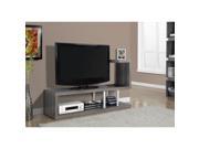 MONARCH I 2553 DARK TAUPE RECLAIMED LOOK 60 L TV CONSOLE