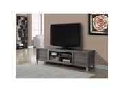 MONARCH I 2536 DARK TAUPE RECLAIMED LOOK 70 L EURO TV CONSOLE