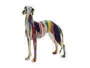 BENZARA 44253 Abstract and Artistic Polystone Dog