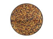 BENZARA 24188 Attractively Styled Metal Mosaic Wall Platter