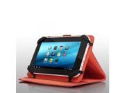 ALURATEK AUTC07FR RED UNIVERSAL TABLET FOLIO CASE STAND 7IN WITH MULTIPLE VIEWING