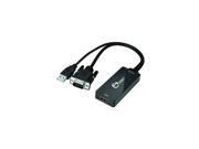 SIIG CE VG0U11 S1 VGA and USB Audio to HDMI Conv