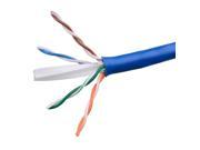 VCOM NC614 1000 BLUE NC614 1000 BLUE 1000ft Cat6 UTP Cable Blue