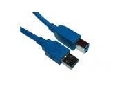 VCOM CU301 6FEET CU301 6FEET 6ft USB 3.0 Type A Male to USB 3.0 Type B Male Cable Blue