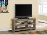 MONARCH I 2569 TV STAND 42 L DARK TAUPE CORNER