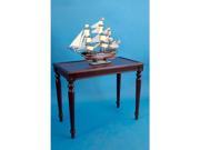 HANDCRAFTED MODEL SHIPS DT10 Rosewood Display Table 51 L x 24 W x 31 H